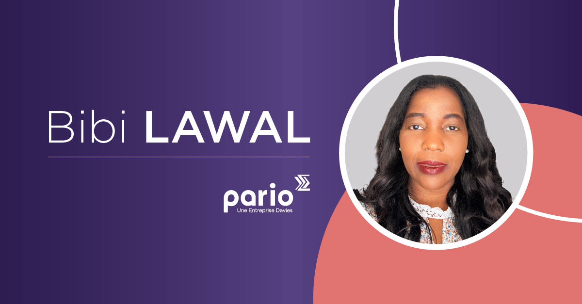 Bienvenue à Bibi Lawal au sein de l'équipe Pario